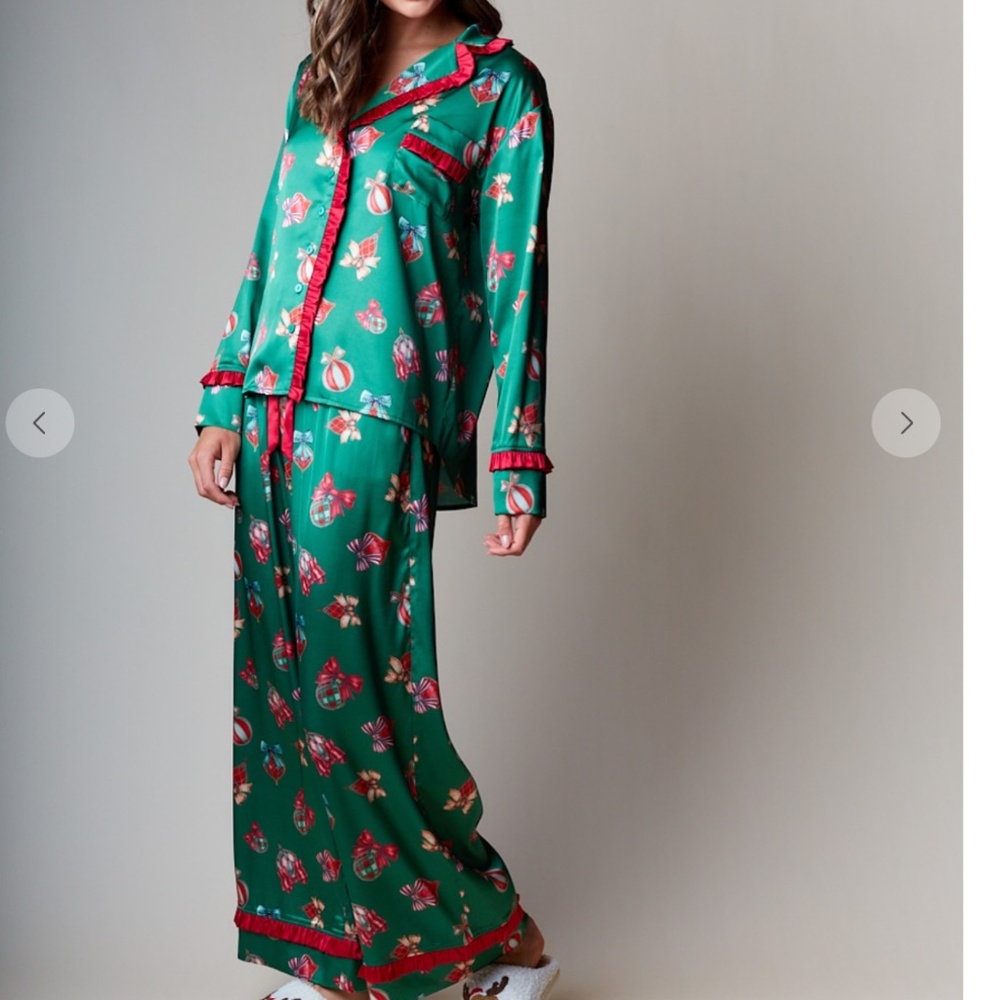 💲Rareraw “ Pj’s 4 “ Rareraw Merry Christmas Pajama 2 Piece Set 57 - Picture 8 of 8